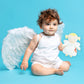 June Garden 9" My First Angel Doll Aniela - Soft Plush Baby Doll for Infants and Toddlers - Ideal Gift - Polyester, Angel Color