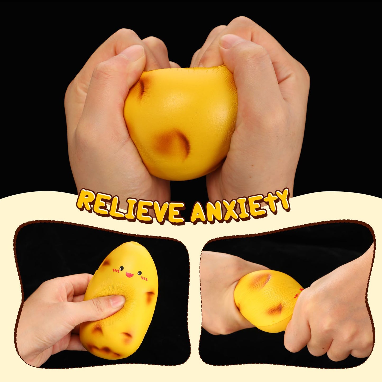 Libima 10 Pcs Inspirational Stress Balls Bulk for Graduation End of Year Student Gifts from Teacher Thank You Appreciation Posit