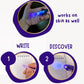 4E's Novelty 12 Invisible Ink Pen with UV Light, 12 Mini Top Secret Notebook and 12 White Goodie Bags - Fun Bulk Party Favors fo
