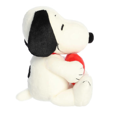 Aurora Timeless Peanuts Snoopy Be My Sweetie Stuffed Animal - Classic Characters - Lasting Memories - White 11 Inches