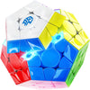 Gan Megaminx Maglev, Pentagonal Magnetic Speed Cube 160 Magnets, 36 Customizable Hand Feels, 90° Corner Cutting, Stickerless Puzzle Stem 3D Toy For Kids Beginners Practice, Uv Coated-Black Base
