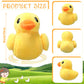 Skylety 12 Pieces Stuffed Duck Plush Yellow Stuffed Animal 4 Inches Plush Soft Toy Small Duck Playset For Boys And Girls Room So