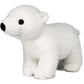 Ice King Bear Plush Toy - Lifelike Baby Polar Bear - 9" White Soft Simulated Plush