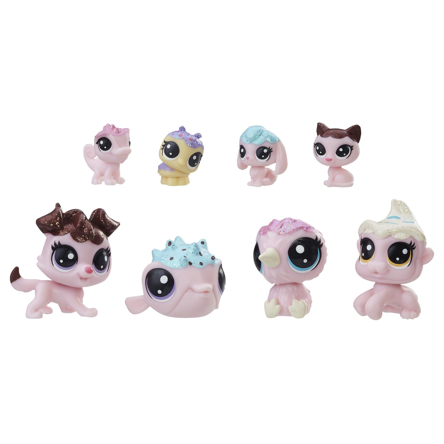 Littlest Pet Shop Frosting Frenzy Friends Medium Red Plastic E1063