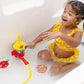 Yookidoo Baby Bath Toddler Toys (Ages 3+) - Ready Freddy Spray N Sprinkle Fire Hydrant Bathtime Toy - Includes Hose, Spray Nozzl