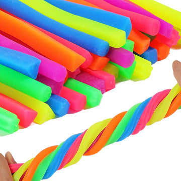 String Noodles Larger Stretchy Toys 36 Packs Stress Strings Toys For Kids Adults Concentration For School Gifts