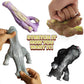ArtCreativity Stretchy Gorilla Toys - 12 PK Fidget Toys, 3 Feet Arms, Rubber, Brown/Purple/Black, Great for Jungle Party Favors