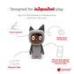 Tonies Creative Audio Character - Record And Upload Up To 90 Minutes Of Your Own Stories And Songs - Red/Dark