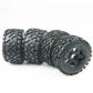 TITRACING Front Rear All Terrain Tire Wheel for 1/5 HPI ROVAN KingMotor KM BAJA 5B SS