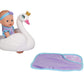 Dream Collection 10' Bath Time Baby Doll With Swan