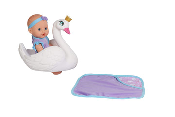 Dream Collection 10' Bath Time Baby Doll With Swan
