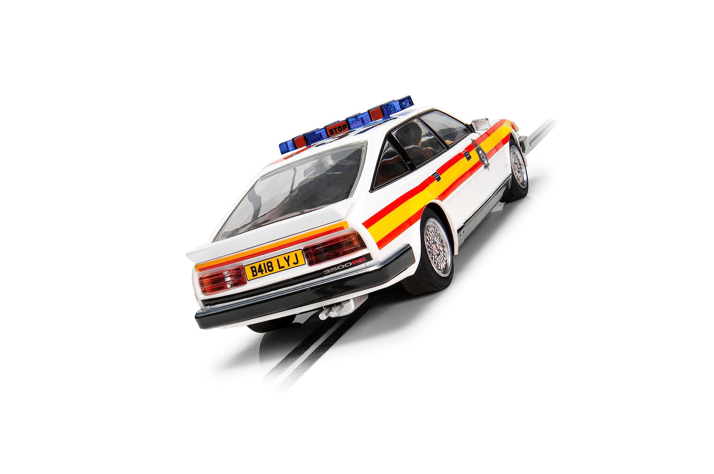 Scalextric Rover Sd1 1980'S Sussex Police Car Livery 1:32 Slot Race Car C4342
