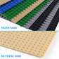 Pokiiulk Classic Baseplates Building Plates-Pack Of 10 Large 10'' X 10'' Building Bricks, Compatible With All Major Brands And A