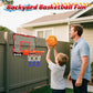 EagleStone Mini Basketball Hoop for Door & Wall, Foldable Rim with 3 Balls and Pump, Indoor Basketball Toy Game Set for Kids Adu