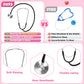 Joycover Doctor Costume For Kids, Kids Scrubs Halloween Costumes For Girls Boys Doctor Dress Up Play Kit