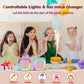 Kinglucky Gift Idea Karaoke Machine For Kids, Portable Mini Karaoke Machine Bluetooth Speaker With 1 Microphone, Colorful Lights