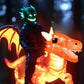 Bddedd Kids Inflatable Costume, Blow Up Red Dragon Dinosaur With Led Light For Halloween (Kids)