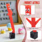 Mealivos Mini Wacky Waving Inflatable Tube Guy with Blower - Funny Mini Inflatable Tube Man Desktop Decor White Elephant Gift fo