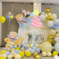 Blue Yellow Balloon Arch Kit,Blue And Yellow Balloons,Pastel Blue Yellow Balloons Garland Kit With Baby Blue Yellow Balloon For