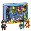 Stumble Guys Series 2 | Mini Articulated Action Figures | 8-Pack Deluxe Box | Includes 6 Iconic Characters + 2 Rare Hidden Figur