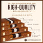 Get The Games Out Backgammon Set - Classic Board Game - Medium Size - Brown - Metal with Leatherette Accents - Model 43227-2678