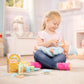 Melissa & Doug Mine to Love Mealtime Play Set for Dolls, 24 pcs, Plastic, Multi, Model 31708