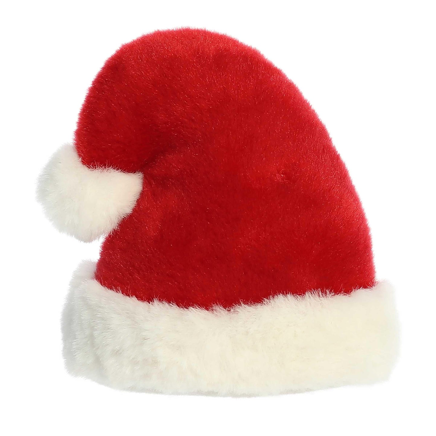 Aurora Festive Palm Pals Topper Santa Hat Stuffed Animal - Pocket-Sized Play - Collectable Fun - Red 5 Inches