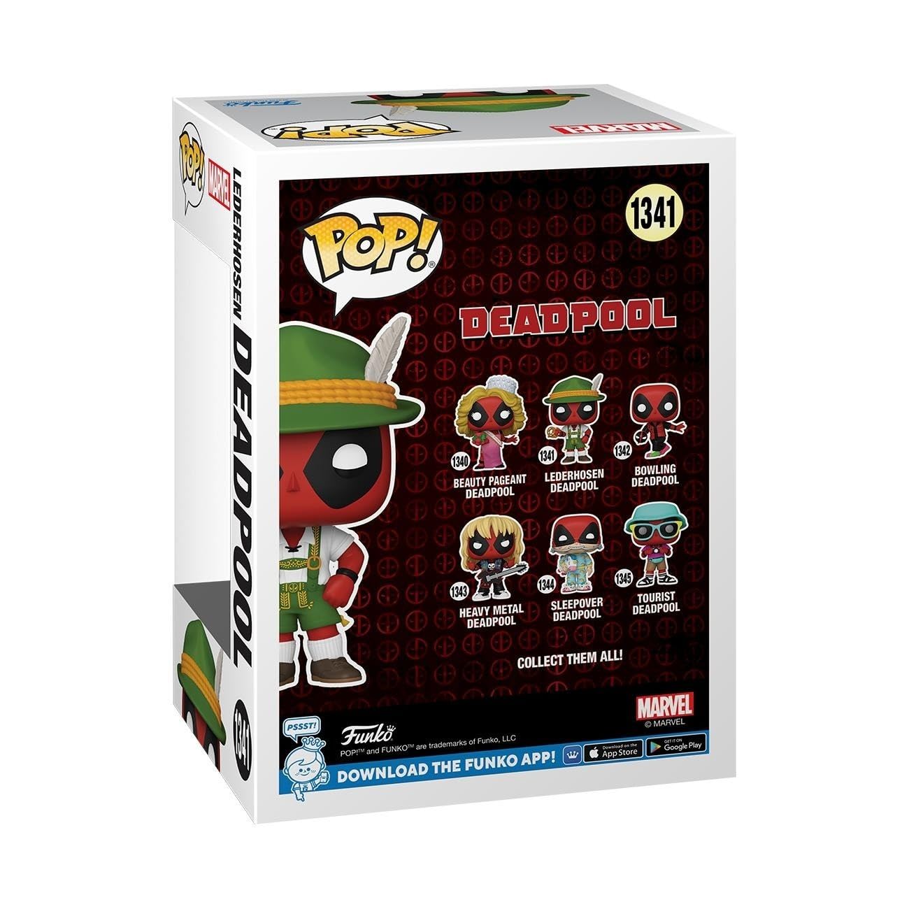Funko Pop! Marvel: Deadpool - German Beer Fest Server - Lederhosen - Collectable Vinyl Figure - Gift Idea - Official Merchandise - For Kids & Adults - Marvel Fans - Model Figure For Collectors