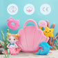 OUOZZZ Baby Toys 6-12 Months - Soft Baby Doll for Girls Mermaid Toys - 2 Years Old Sensory Toy - Birthday Gifts Toddler Plush St