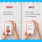 Hubble Bubble Kids American Sign Language Cards for Toddlers and Beginners - 180 ASL Flash Cards for Babies - Flash Cards Baby  ABC Flash Cards for Deaf Children Include Starter  Vocab  Sight Words