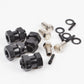 RC 15MM Extension Adaptor Wheel HEX Hub 12MM Upgrade Length for Traxxas Trx4 TRX-4 Upgrade Accessories (Black)