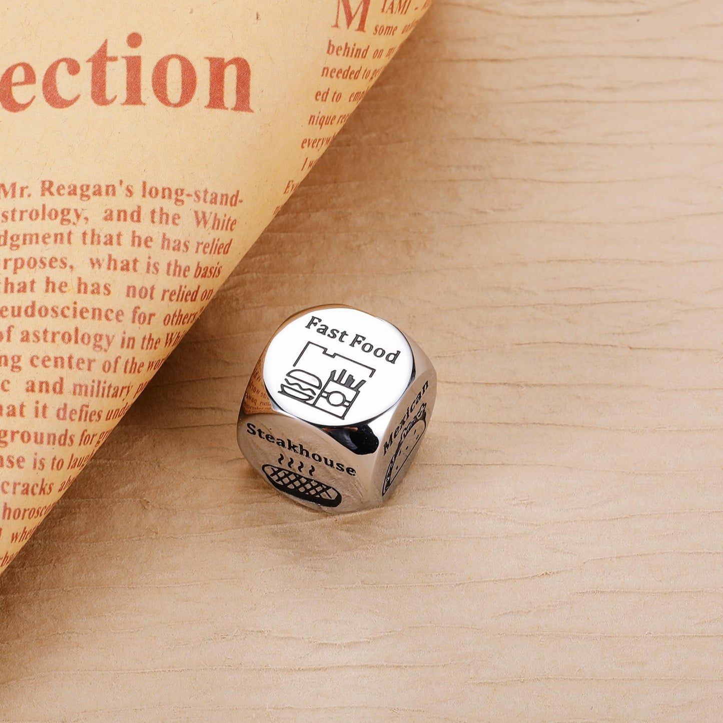 Valentines Day Gifts For Her Him, Wife Husband Valentines Day Gifts, Date Night Dice, Food Dice, Girlfriend Boyfriend Valentines