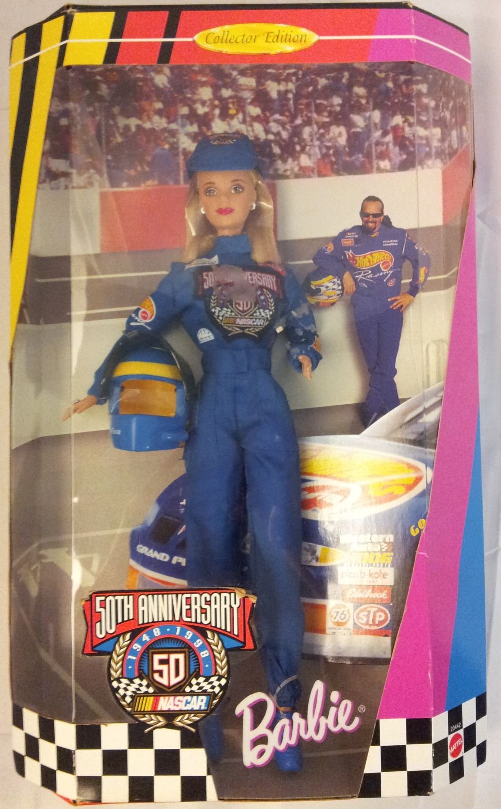 50Th Anniversary Barbie 1948-1998 Nascar Collector Edition