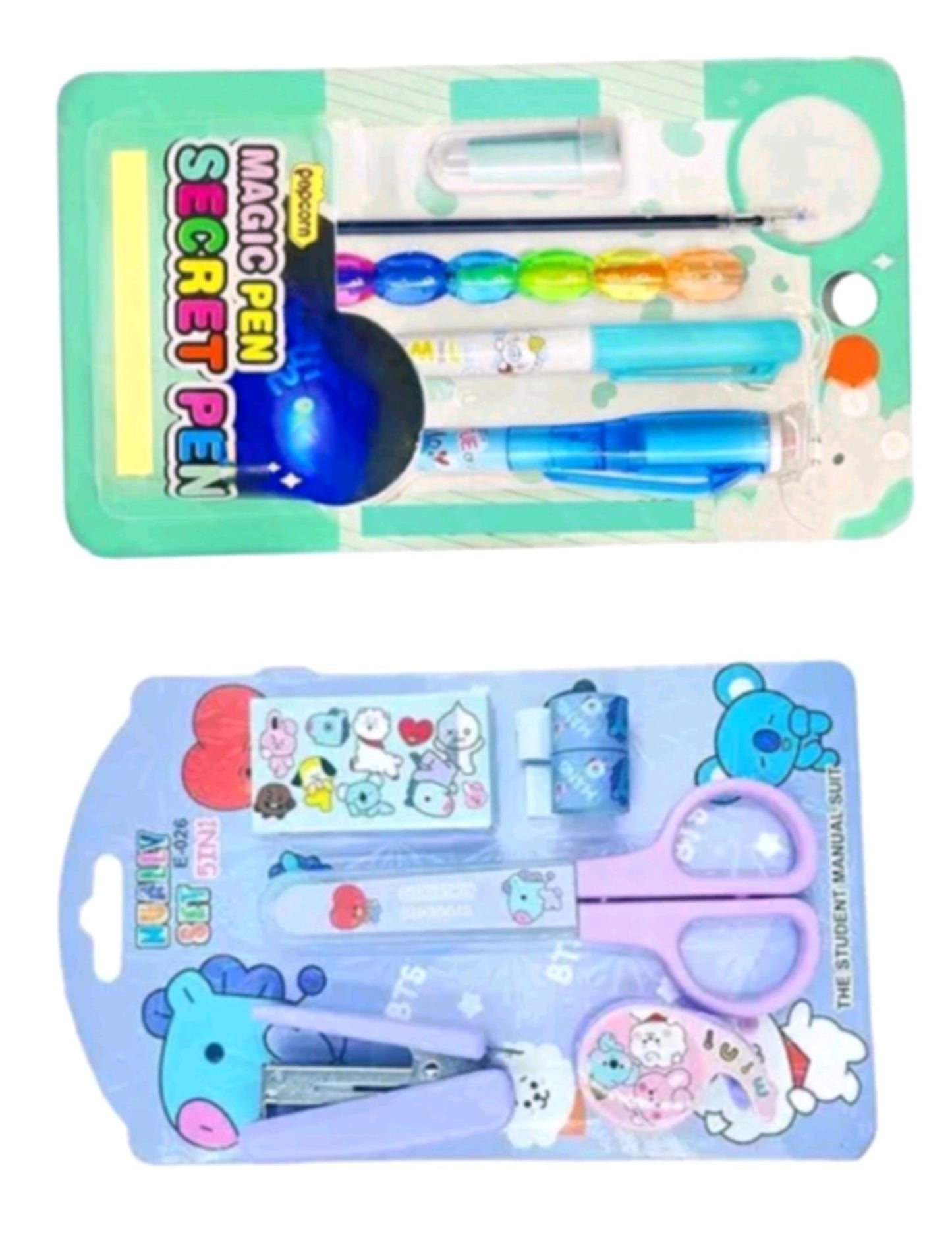 Magic Learning Pen Set With Refile And Craft Kit Educational Toy For Kids Combo Pack