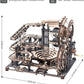 ROKR 3D Wooden Puzzles for mature-themed  Marble Run Puzzle Model Mechanical Marble Run Building Kits DIY Toy Hobbies for mature-themeds for Men  Women