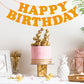 Orange Happy Birthday Banner Sign Happy Birthday Bunting Banner Flag Garland For Kids Boys Baby Birthday Party Decorations Supplies