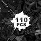 Classic Building Bricks 2X4, Compatible With Lego Parts And Pieces 3001, 110 Piece Bulk Building Block, Creative Building Block