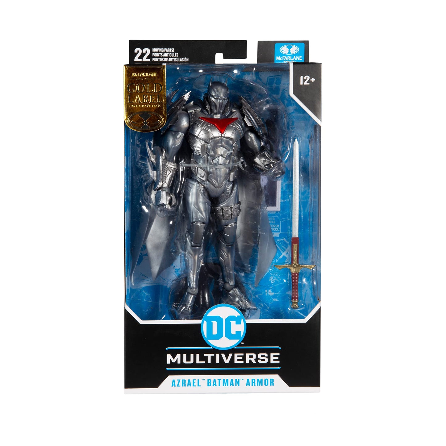 McFarlane Toys - DC Multiverse 7IN - Azrael Batman protective covering (Gold Label)
