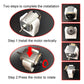 Eudax 5 Pcs Rectangular Dc Motor Mini Electric Motor 1.5-3V 24000Rpm With 9.8' Lead Wires With Motor Mounting Bracket Holder For Diy Toys