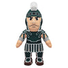 Bleacher Creatures 10" Michigan State Spartans Sparty Plush Figure - Polyester Mascot for Play or Display