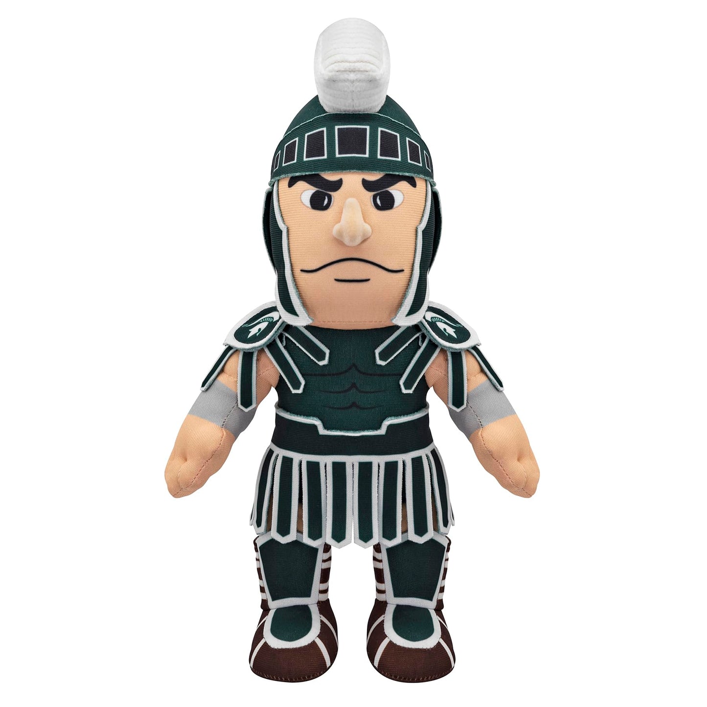 Bleacher Creatures 10" Michigan State Spartans Sparty Plush Figure - Polyester Mascot for Play or Display