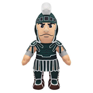Bleacher Creatures 10" Michigan State Spartans Sparty Plush Figure - Polyester Mascot for Play or Display