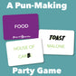 Puns of Anarchy Pun-Making Game - Creative Wordplay Fun, Cards, Model POACORE