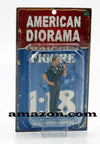 Police Officer Jake Figure For 1:18 Scale Models by American Diorama