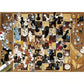 Heye Triangular Degano Puzzles (Black/White, 1000-Piece)