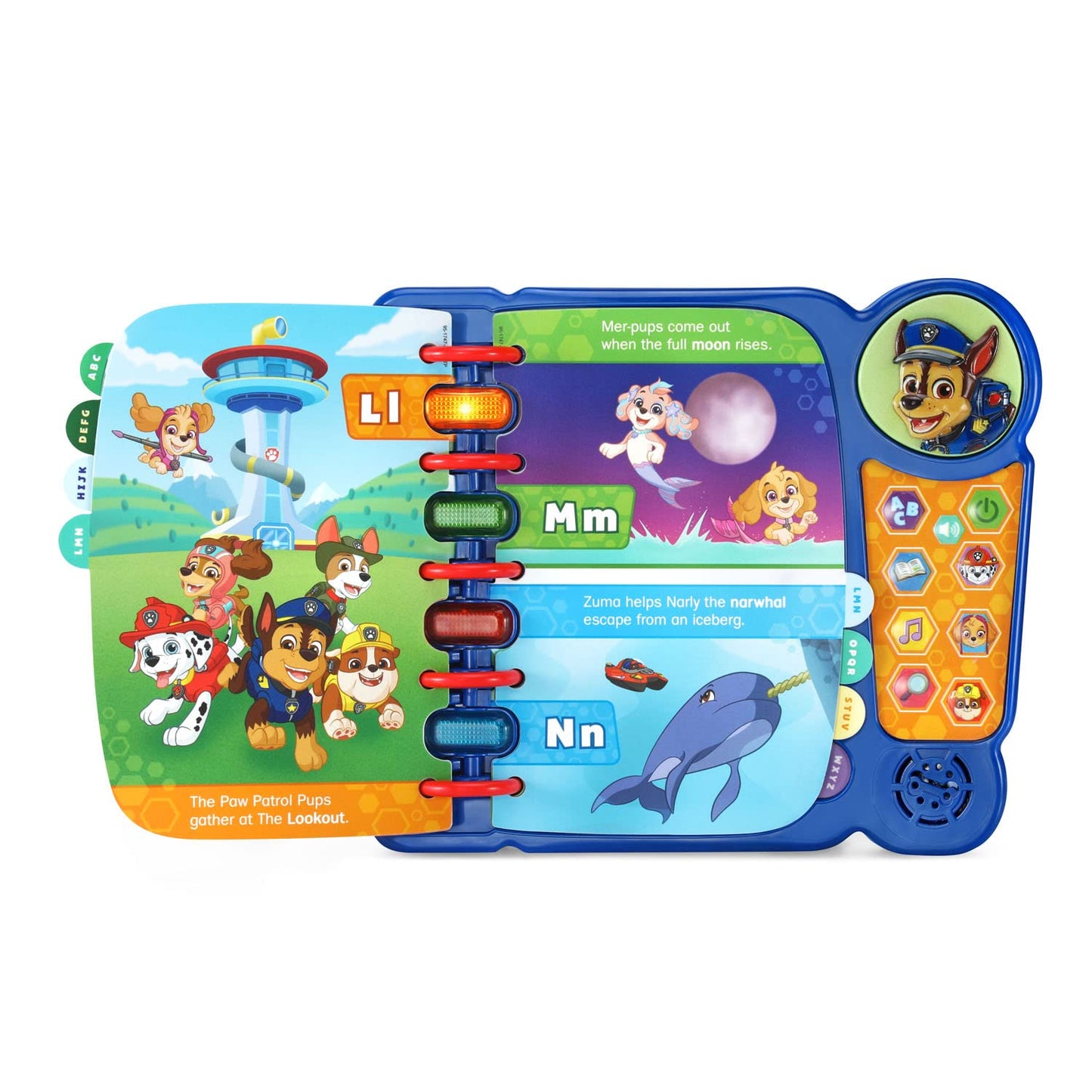 LeapFrog PAW Patrol The Big Book of PAW Patrol - Multicolor, Plastic, Model 80-618100