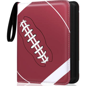 MGCLBR Trading Card Binder 4 Pocket Storage Album for Collectible Cards with 50 Removable Double-Sided Card Holder for Standard Size Cards