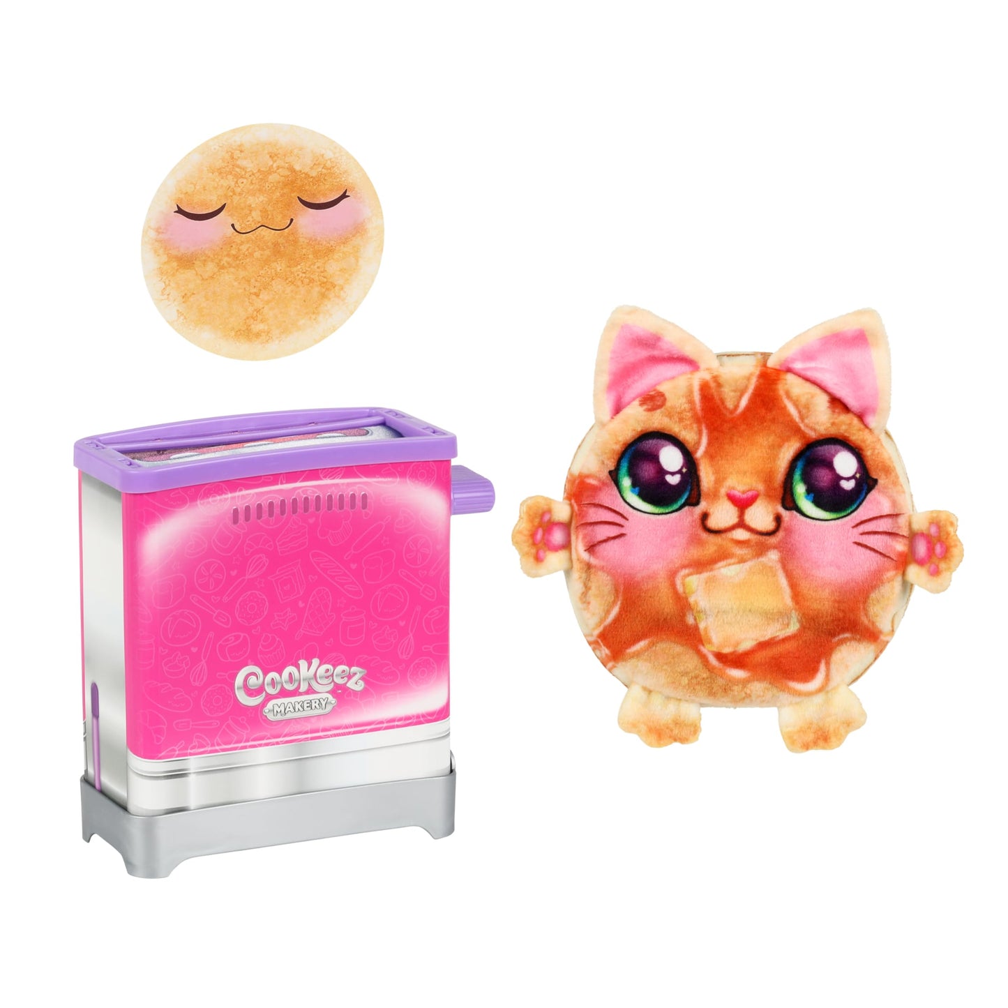 Cookeez Makery Toasty Treatz Toaster - Scented Plush Surprise, Multicolor, Model 23504