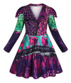 WonderBabe Princess Costume for Girls Halloween Cosplay Costumes Girls Long Sleeve Dress Birthday Party Outfits size 11-12 Years