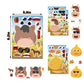 24 Sheets Farm Animals Stickers Make A Face Stickers For Kids Diy Farm Sticker Sheets For Girls Children Farm Birthday Party Goodie Bags Stuffers Party Favors Exchange Gifts